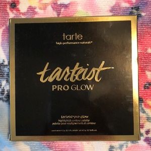 Tarte pro glow highlight and contour palette